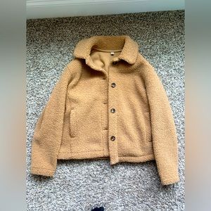 Uniqlo teddy bear jacket size XS
